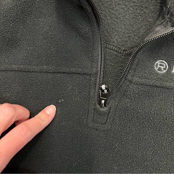 Roper jacket boys XS black quarter zip fleece pullover western - Picture 3 of 9
